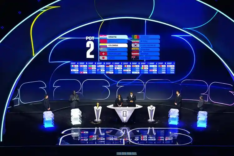 Fan zone with big screen